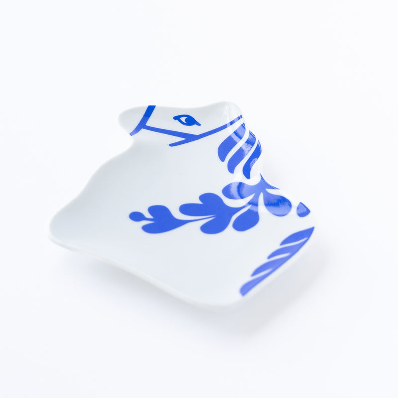 ダイカット豆皿（ココロシズカの午）