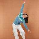 Helga Yokeセーター（Oribe Green）