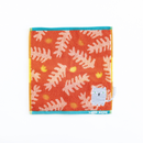 タオル（モノクロのねこ）