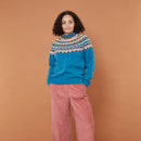 Glitch YOKE sweater (Pennan Bay)