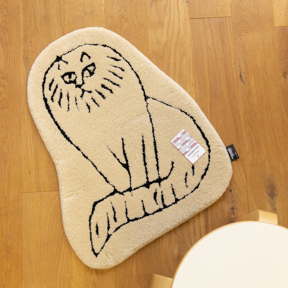 ★定価より1万円引/最終値下げ★新品LISA LARSON ラグ　140×200 lisa_matdiecut_kago1.jpg