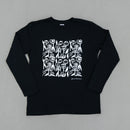 長T襯衫（Ystava）黑色