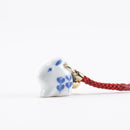 Netsuke Keychain（Hikari no Rabbit / aoi）