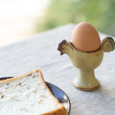 Chicken egg cup (small) [Kashiwa kiln]