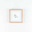 額装プリント「Brookie and Her Lamb」（15角）1