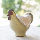 Chicken egg cup (large) [Kashiwa kiln]