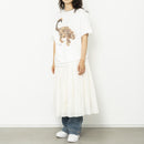 T -shirt (leopard white)