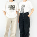 照片打印T（Lisa和Stora Zoo Kattt / Vanilla White）