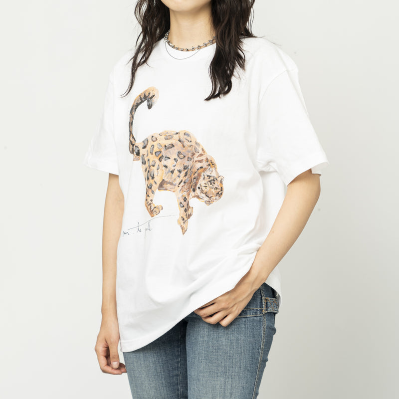 T -shirt (leopard white)