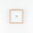 額装プリント「NEIGHBORS」（15角）1