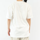 T襯衫（素描貓和其他葉子系列2，香草白色）