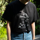 T襯衫（素描貓 /黑色）