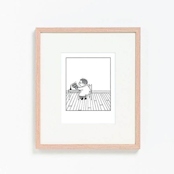 リトル　シューベルト 額装プリント「A Little Schubert」（330サイズ）3