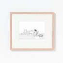 額装プリント「Goldie the Dollmaker」（330サイズ）1