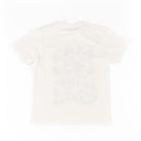 T襯衫（素描貓和其他葉子系列2，香草白色）