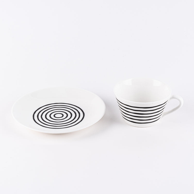 SixTen Circles Cup & Plate Set