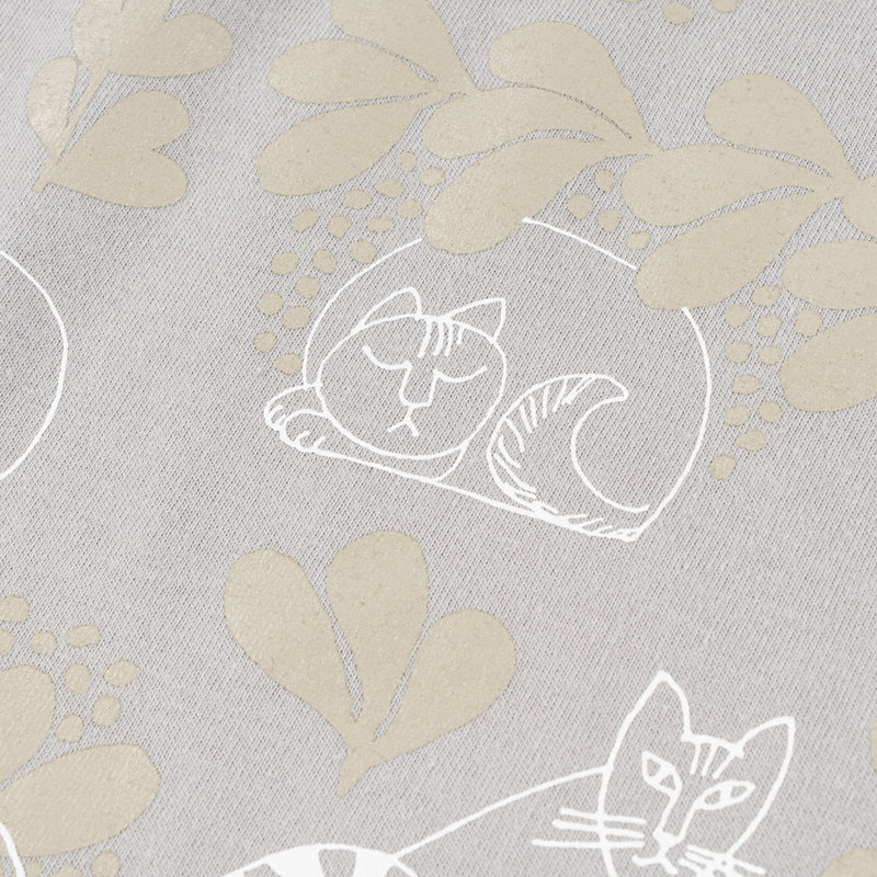 T -shirts (sketch cats Leaves Series2, Light Gray)