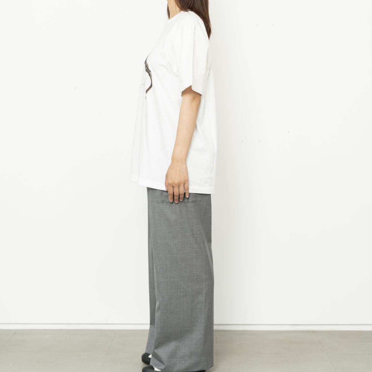 Tシャツ(ワニ・ホワイト)