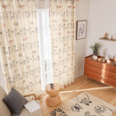 窗簾（Mikey Flower White）