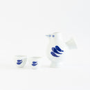 おさけとり（徳利とお猪口）あおい