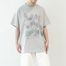 T襯衫（草圖貓和其他葉子系列 /酸藍）