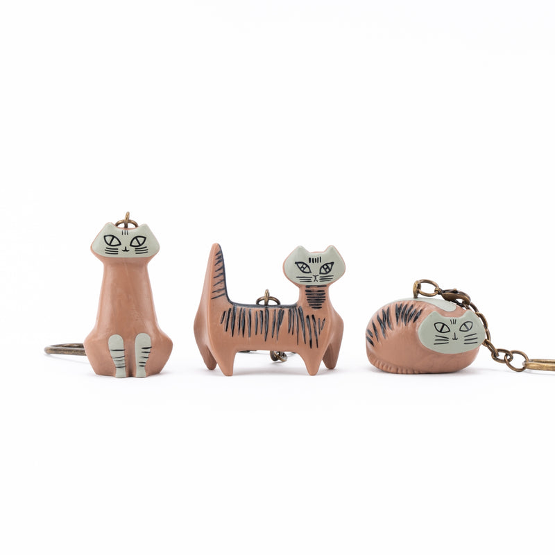 Lisa Key Holder (Rilazoo) sitting cat