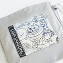 可口的生態袋（素描動物園 /灰色）