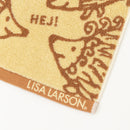 ミニタオル（はりねずみ・イエロー）