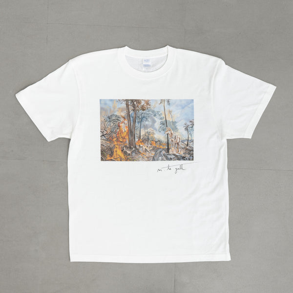 T -shirt (wolf, apocalipse, white)