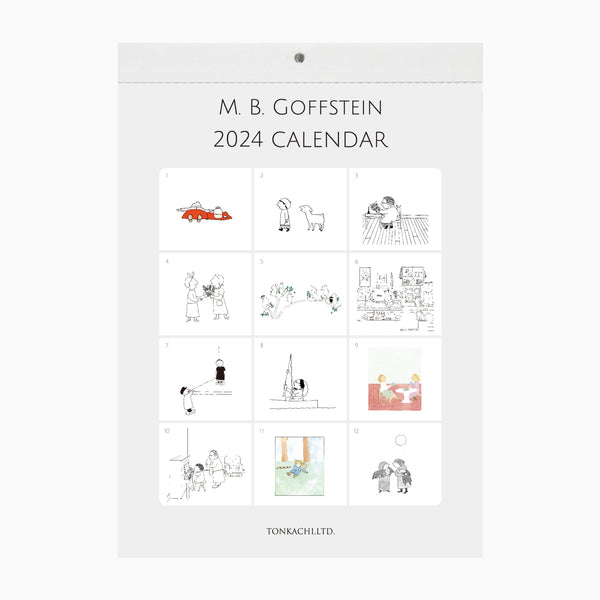 M. B. GOFFSTEIN 2024カレンダー