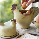 Chicken egg cup (large) [Kashiwa kiln]