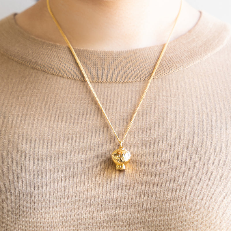 SKULTUNA Lion Necklace (Gold)