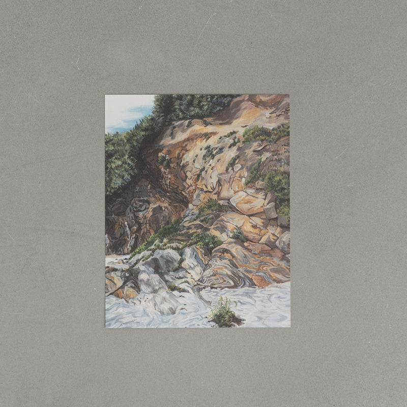 Postcard (cliff / ICE CREAM)