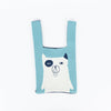 Knit mini tote