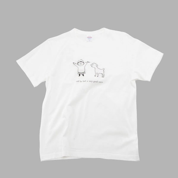 T -shirt (Brooky and her lamb 2, vanilla white)