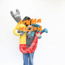 クマのジャイアント（特大・グレー）No.1