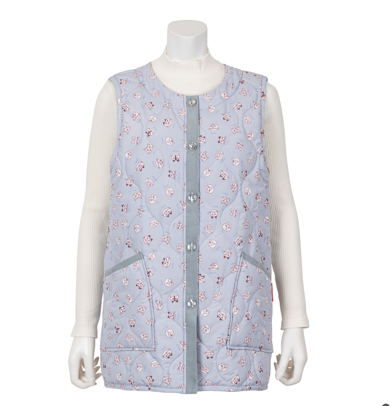 Quilt vest (sketch cats)