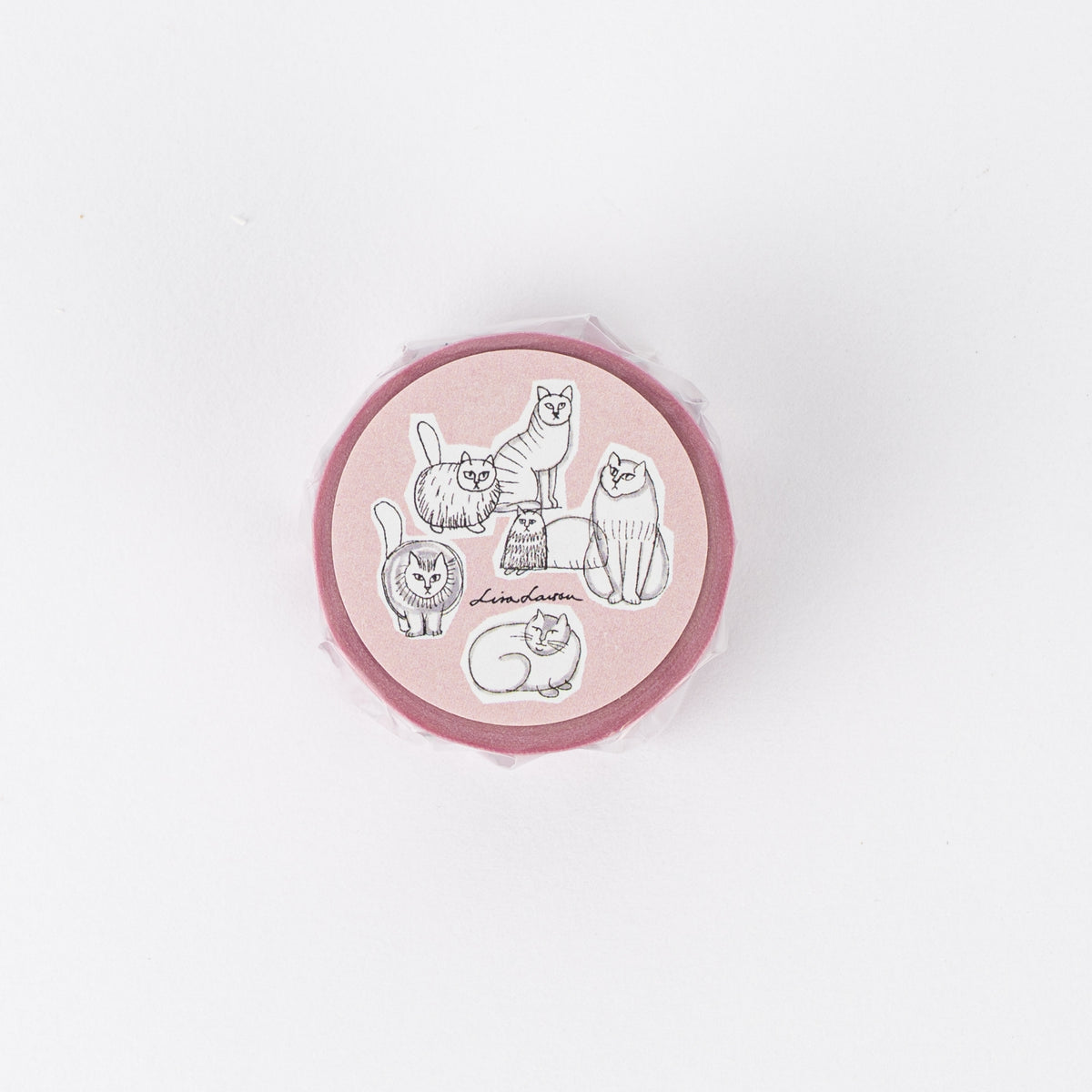 マスキングテープ（24mm・Found Cats Series）