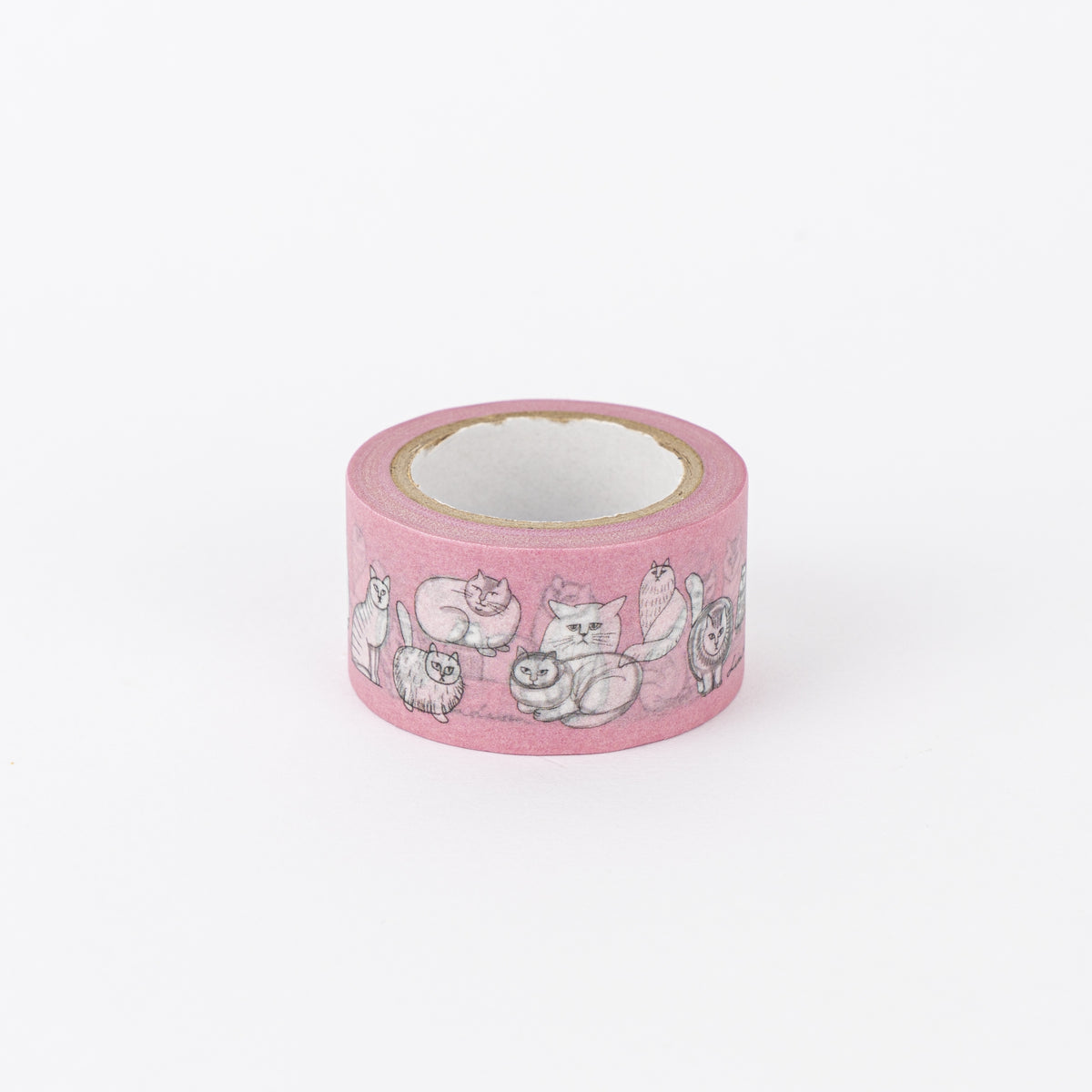 マスキングテープ（24mm・Found Cats Series）