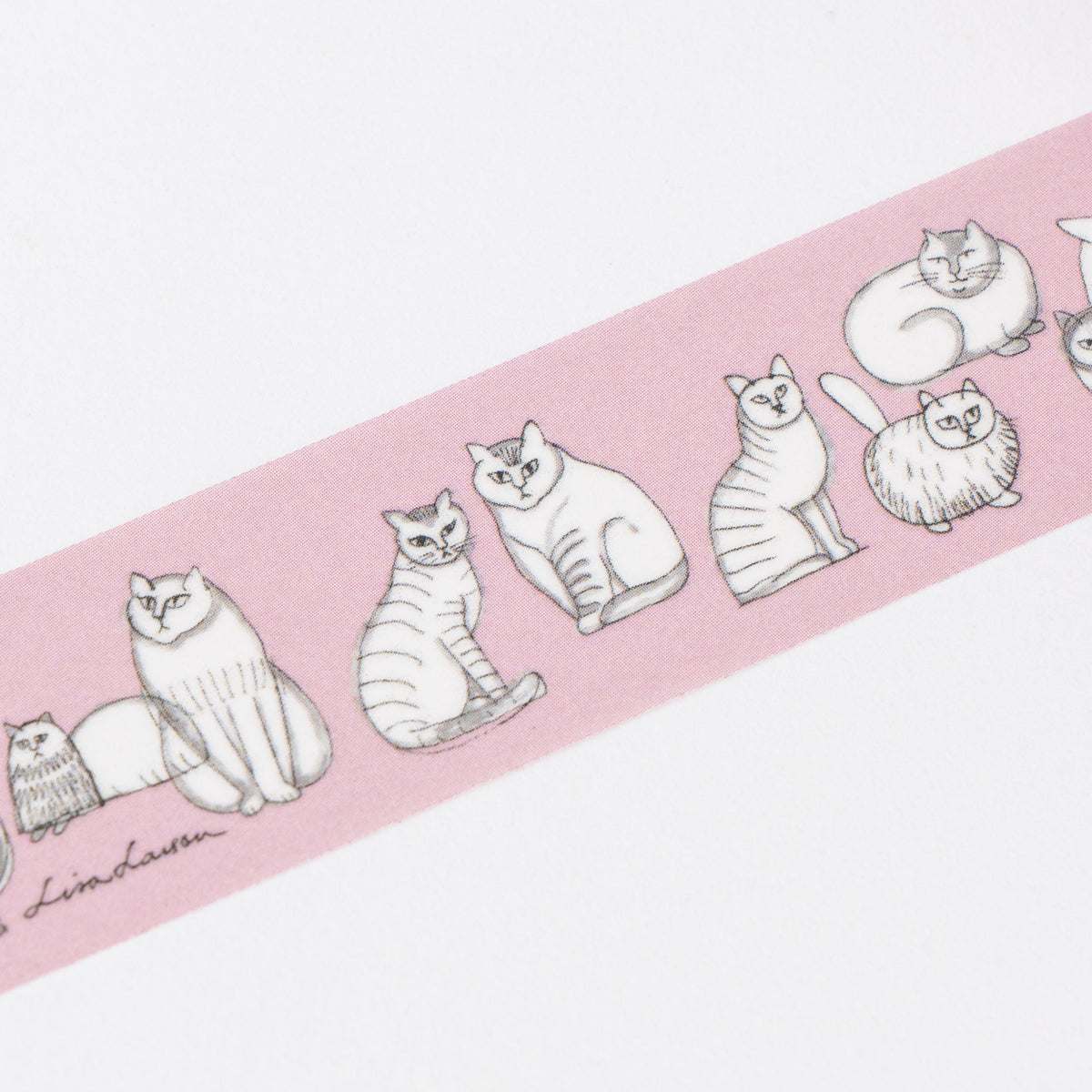 マスキングテープ（24mm・Found Cats Series）