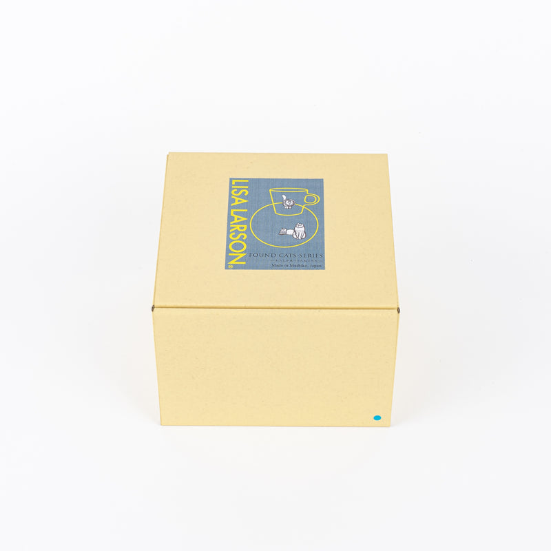 カップ＆プレートペアセット（Found Cats Series・益子焼）