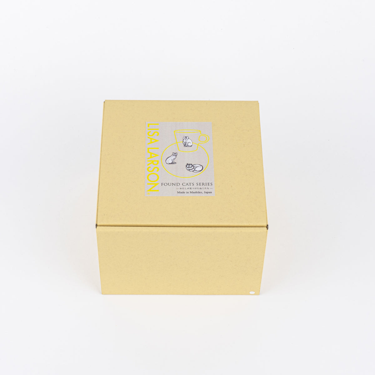 カップ＆プレートペアセット（Found Cats Series・益子焼）