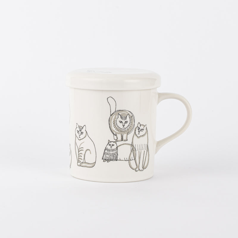 蓋つきマグカップ（Found Cats Series）