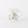 Mug with lid (Found Cats Series)