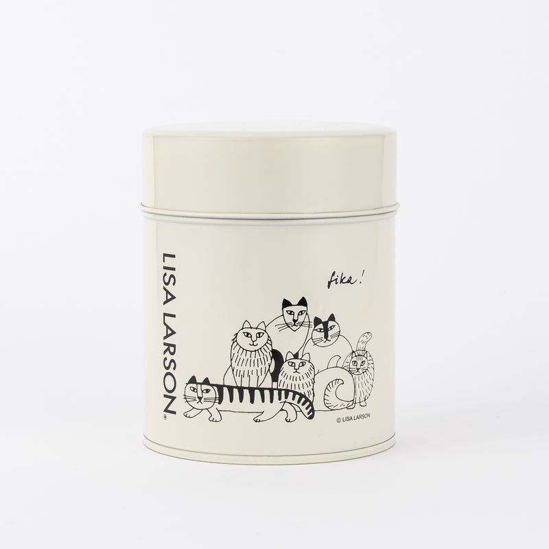 コーヒー缶（スケッチねこたち）