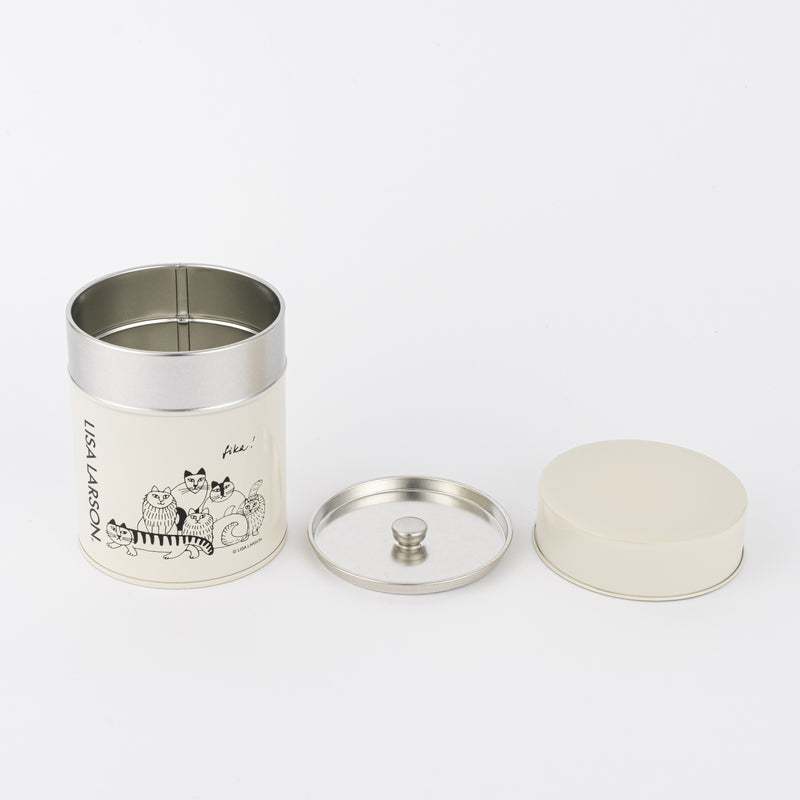 コーヒー缶（スケッチねこたち）