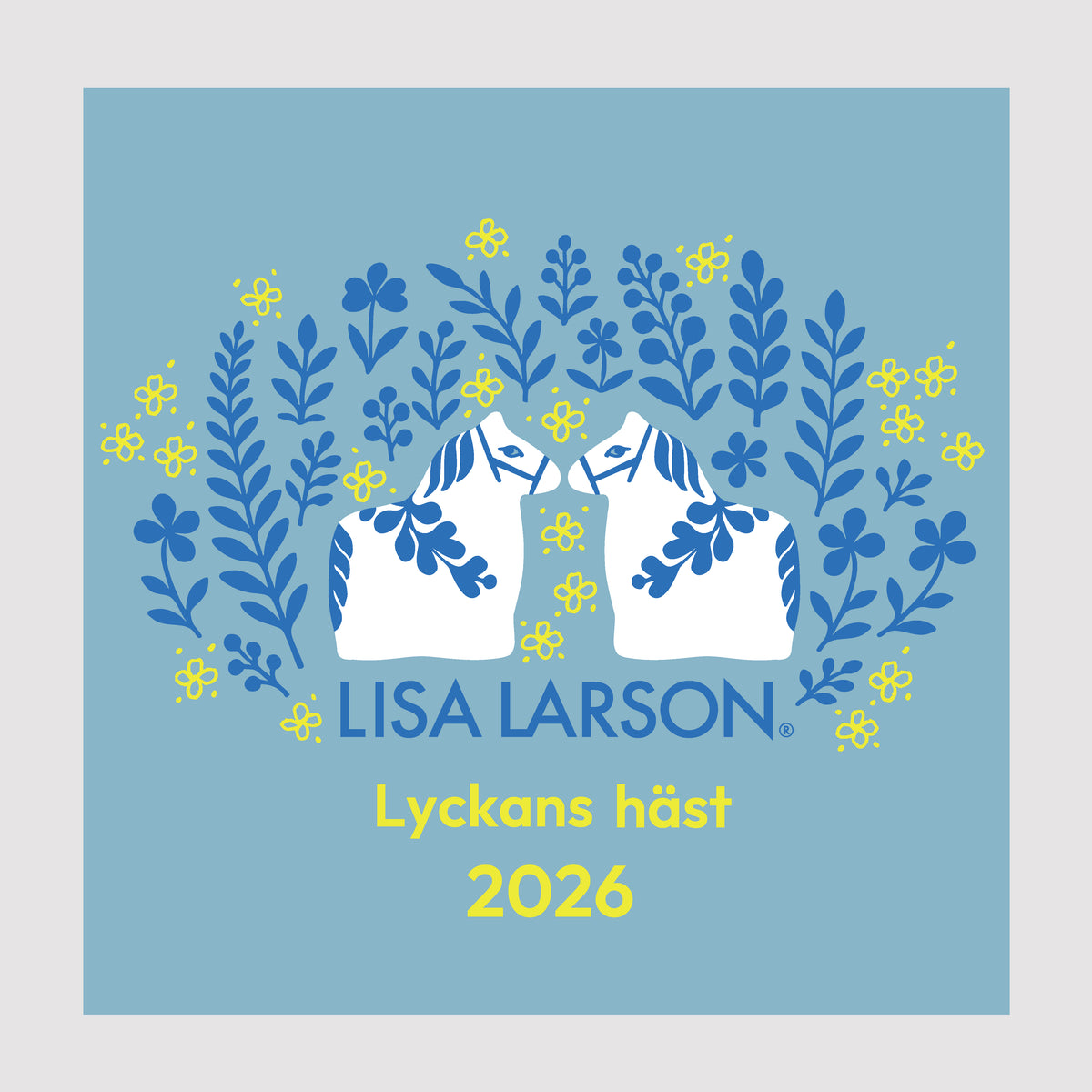 壁掛けカレンダー2026（リサ・ラーソン デザインコレクション）