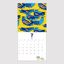 壁掛けカレンダー2026（リサ・ラーソン　デザインコレクション）