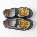 【Lisa Larson × Estacion】ライオン・本革ストラップシューズ（ネイビー）