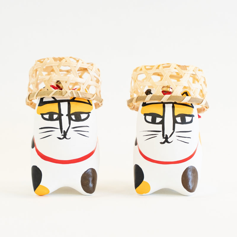 リサ・ラーソンの猫張り子（三毛猫）